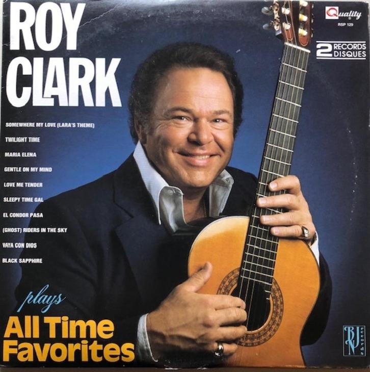 ROY CLARK 2 LP: ALL TIME FAVORITES, Cd's en Dvd's, Vinyl | Country en Western, Gebruikt, 12 inch, Ophalen of Verzenden