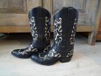 Tony Mora western cowboy boots laarzen maat 40 41, Ophalen of Verzenden, Zo goed als nieuw, Zwart, Hoge laarzen