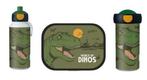 Dinosaurus Lunchbox, schoolbeker, pop-up beker - Mepal, Diversen, Schoolbenodigdheden, Nieuw, Ophalen of Verzenden