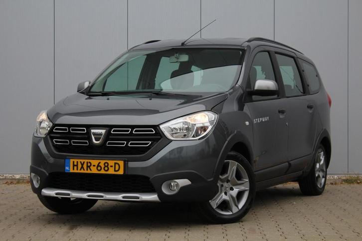 Dacia LODGY 1.2 TCe Lauréate Stepway 7persoons | Navigatie, Auto's, Dacia, Bedrijf, Te koop, Lodgy, ABS, Achteruitrijcamera, Airbags