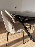 Salontafel, Eettafel & 4 Teddy Stoelen, Huis en Inrichting, Ophalen, 100 tot 150 cm, Zo goed als nieuw, Vier personen