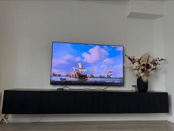 Besta tv meubel zwart - afbeelding 1