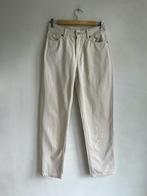 kings of indigo broek maat 27 x29 beige creme, Kings of indigo, Overige kleuren, Verzenden, Zo goed als nieuw