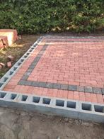 Restpartij nieuwe dikformaat steen, Tuin en Terras, Tegels en Klinkers, Ophalen, Klinkers, Nieuw, 10 m² of meer
