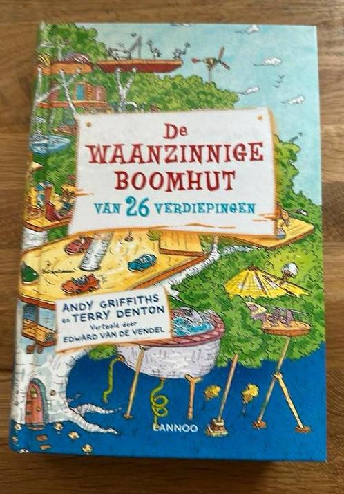 Terry Denton - De waanzinnige boomhut van 26 verdiepingen, Boeken, Kinderboeken | Jeugd | onder 10 jaar, Zo goed als nieuw, Ophalen of Verzenden