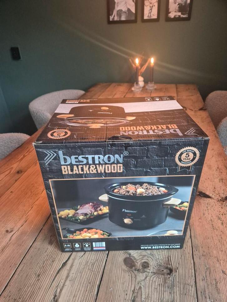 Bestron Slowcooker - Nieuw in doos!, Witgoed en Apparatuur, Slowcookers, Nieuw, Timer, Vaatwasmachinebestendig, Ophalen of Verzenden