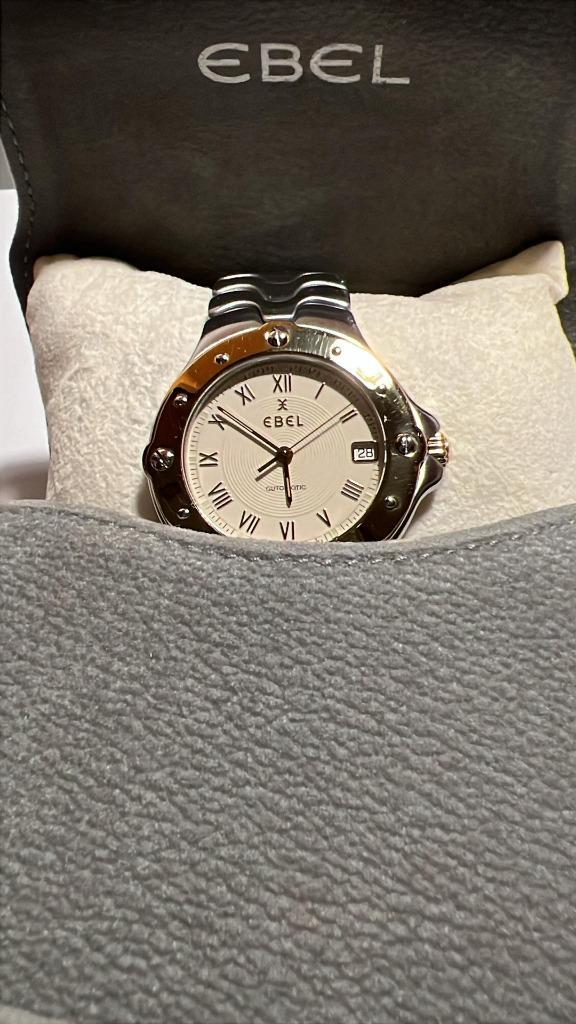 Ebel Beluga — 18k goud, zeldzaam en elegant, Sieraden, Tassen en Uiterlijk, Horloges | Heren, Zo goed als nieuw, Polshorloge, Overige merken