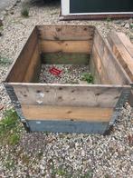 Houten plantenbak/ bloembak / verhoogdbed, Ophalen, Gebruikt, Hout