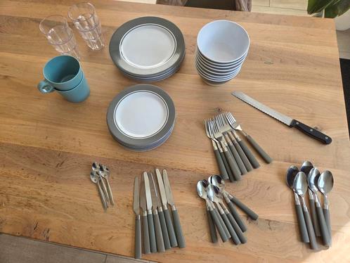 Camping servies en bestek, Caravans en Kamperen, Kampeeraccessoires, Gebruikt, Ophalen