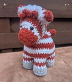Handgemaakte Zebra Knuffel - Nieuw!, Ophalen of Verzenden, Nieuw, Overige typen