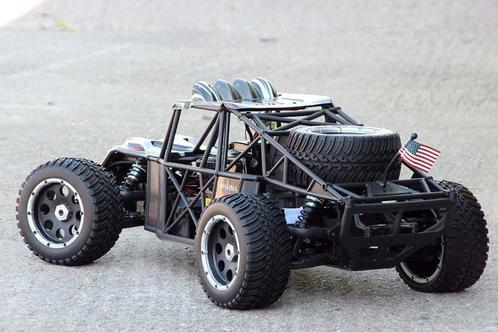 Grote RC Benzine Buggy Marauder. 77cm Lang! 4Pk. 90 km/h., Hobby en Vrije tijd, Modelbouw | Radiografisch | Auto's, Nieuw, RTR (Ready to Run)