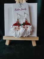 Kerst oorbellen Juliez handmade met o.a. Miyuki, Overige materialen, Hangers, Overige kleuren, Nieuw