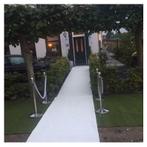 Trouw loper met of zonder afdek folie, Verzenden, Nieuw, Wit, Accessoires