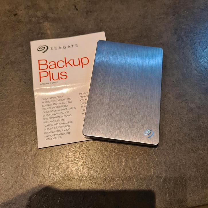 Seagate Backup Plus Portable 1TB Externe Harde Schijf, Computers en Software, Harde schijven, Gebruikt, Laptop, Extern, HDD, USB