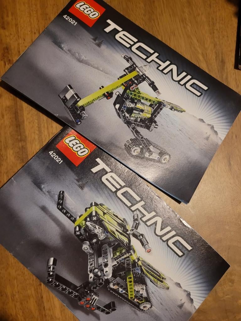 Lego Technic 42021 Sneeuwscooter, Ophalen of Verzenden, Zo goed als nieuw, Complete set, Lego
