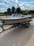 Motorboot 15 pk, Watersport en Boten, Speedboten, Ophalen, Gebruikt, Minder dan 70 pk, 3 tot 6 meter