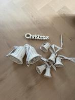 Rieten klokken en houten beeldje, Diversen, Kerst, Ophalen of Verzenden