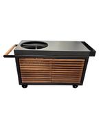 Showroommodel OFYR Kamado Table Black 135 Pro, Ophalen, Houtskool, Nieuw, Ofyr
