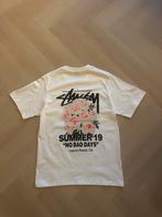 Stüssy Summer ’19 “No Bad Days” T-shirt Wit | Maat S, Kleding | Heren, T-shirts, Wit, Stussy, Ophalen of Verzenden, Zo goed als nieuw