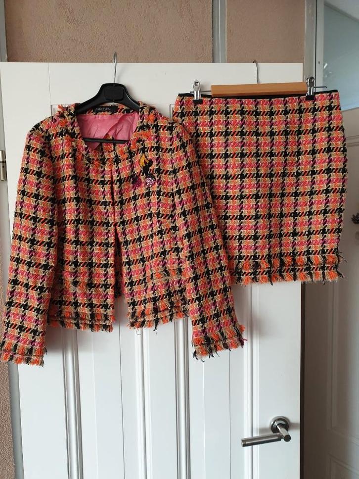 Marccain rok N4 jasje N3, Kleding | Dames, Jasjes, Kostuums en Pakken, Zo goed als nieuw, Jasje, Maat 38/40 (M), Ophalen of Verzenden