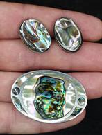 set prachtige vintage sieraden oorbellen en broche Mexico, Sieraden, Tassen en Uiterlijk, Broches, Ophalen of Verzenden, Zo goed als nieuw