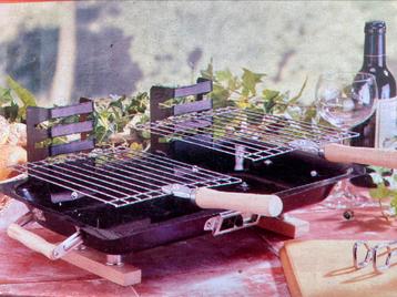  Barbecue, BBQ, tafelbarbeque, houtskool barbecue  beschikbaar voor biedingen