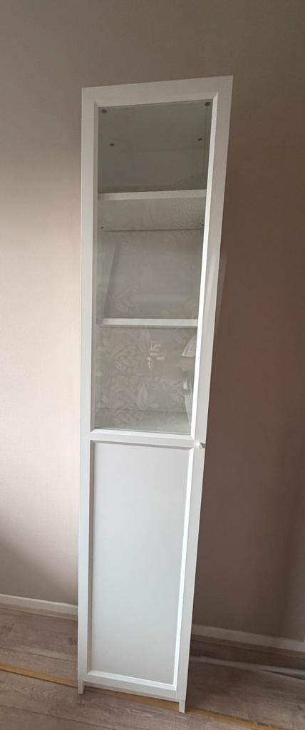 Billy/Oxberg boekenkast wit (Ikea), Huis en Inrichting, Kasten | Vitrinekasten, Zo goed als nieuw, 200 cm of meer, 50 tot 100 cm