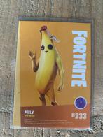 Panini Fortnite Peely Trading Card #233 holofoil, Hobby en Vrije tijd, Stickers en Plaatjes, Ophalen, Zo goed als nieuw, Plaatje
