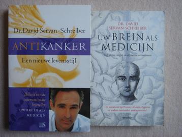 Antikanker + Uw brein als medicijn - David Servan-Schreiber beschikbaar voor biedingen