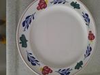 5 BOERENBONT BORDEN, Huis en Inrichting, Keuken | Servies, Ophalen of Verzenden, Zo goed als nieuw, Bord(en), Aardewerk