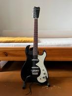 like new Silvertone 1449 black sparkle guitar, Ophalen, Zo goed als nieuw, Solid body, Overige merken