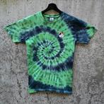 Groen - zwart spiral tie dye met lapjes kat t-shirt maat XS, Kleding | Dames, Nieuw, Ophalen of Verzenden, Spiral Creaties, Korte mouw