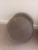 2 zeer oude antieke blikken de Gruyter en Albert Heijn, Verzamelen, Ophalen of Verzenden, Gebruikt, Overige, Overige merken