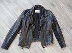 Modstrom leren dames jas, Ophalen of Verzenden, Zo goed als nieuw, Zwart