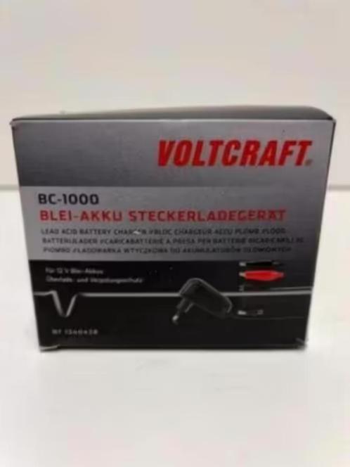 NIEUW! VOLTCRAFT Bc1000 12v loodacculader €4,99, Auto-onderdelen, Accu's en Toebehoren, Nieuw, Ophalen of Verzenden