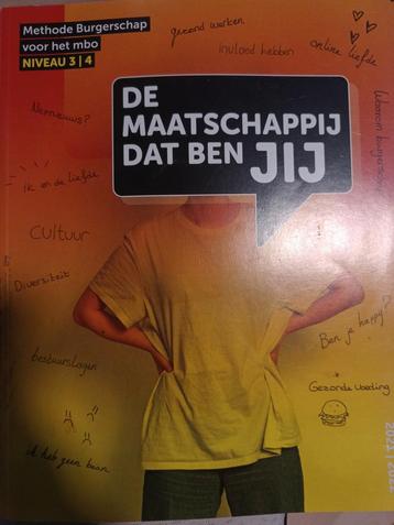 Burgerschap MBO Niveau 3/4 - 'De Maatschappij Dat Ben Jij' beschikbaar voor biedingen