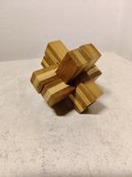 2838 Kubistisch Houten Constructie Puzzel, Ophalen of Verzenden, Minder dan 500 stukjes