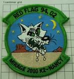 Franse Luchtmacht embleem Mirage 2000 Red Flag 94-02, Verzenden, Patch, Badge of Embleem