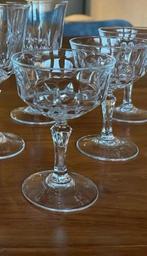6 Cristal d’Arques St. Germain glazen, Verzamelen, Ophalen of Verzenden, Zo goed als nieuw, Overige typen