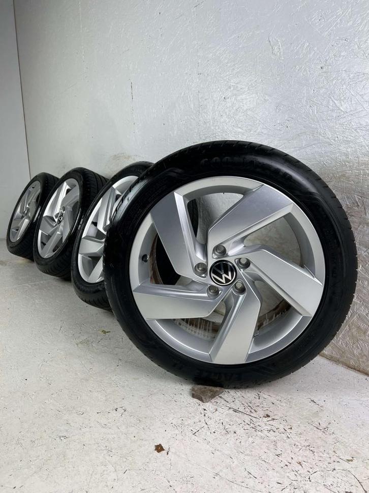 Originele Volkswagen Golf velgen 17" 5x112 Richmond zomer, Auto-onderdelen, Banden en Velgen, Banden en Velgen, Zomerbanden, 17 inch