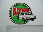 sticker oud Schaesberg AUTO KINO bios bioscoop cinema retro, Verzenden, Zo goed als nieuw, Bedrijf of Vereniging
