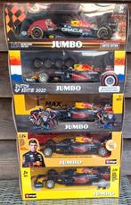5 Nieuwe Max Verstappen Jumbo F1 auto's schaal 1:24, Hobby en Vrije tijd, Modelauto's | 1:24, Ophalen of Verzenden, Zo goed als nieuw