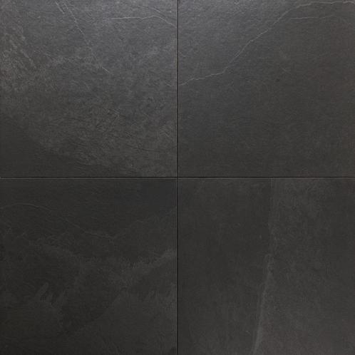 **ACTIE** Cerasun Black slate Mustang 60x60x4 cm, Tuin en Terras, Tegels en Klinkers, Nieuw, Terrastegels, Keramiek, Ophalen of Verzenden