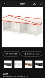 Ikea besta basiselement zonder bovenplank, Huis en Inrichting, Ophalen of Verzenden, Nieuw, 25 tot 50 cm, Minder dan 100 cm