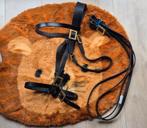 Barok breed leer hoofdstel maat cob., Dieren en Toebehoren, Paarden en Pony's | Hoofdstellen en Tuigage, Ophalen of Verzenden