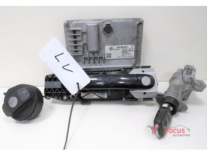 Kontaktslot + Sleutel van een Skoda Fabia, Auto-onderdelen, Overige Auto-onderdelen, Skoda, Gebruikt, Ophalen of Verzenden