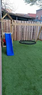 Speeltoestel met glijbaan, schommel en huisje, Kinderen en Baby's, Speelgoed | Buiten | Speeltoestellen, Ophalen