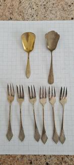 Alpacca suikerlepeltjes en gebaksvorkjes, Ophalen