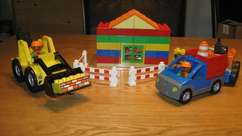 Duplo Lego. 2 Auto's + div Duplo Lego bouwstenen, Kinderen en Baby's, Speelgoed | Duplo en Lego, Gebruikt, Duplo, Complete set
