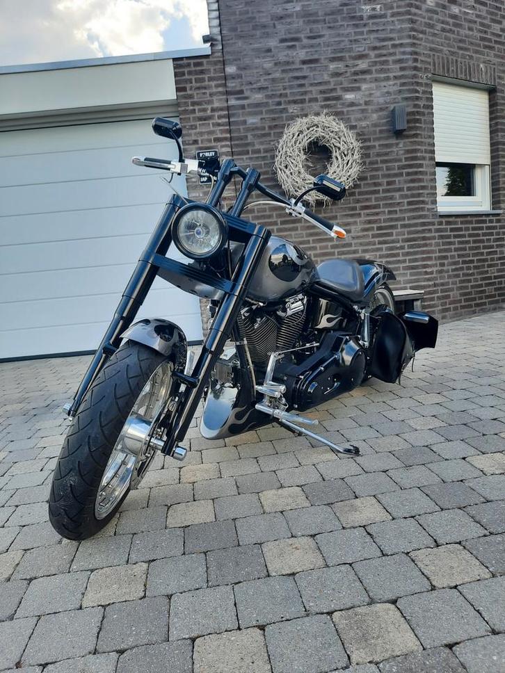 Harley davidson softail evo 1340 cc, Motoren, Motoren | Harley-Davidson, Particulier, Chopper, Ophalen